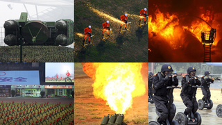 China Anti-Terrorist Plan Includes Flamethrowers, Segways, Chuck Norris Clones